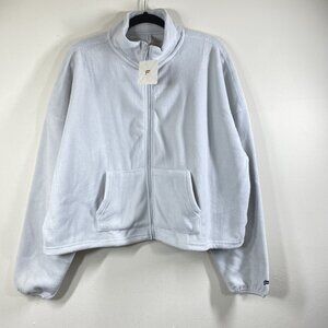 FABLETICS Women’s Rayne Polar Fleece Zip-Up Jacket Size XXL Boxy Fit New